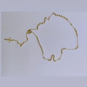 Elegant Gold Beaded Necklace